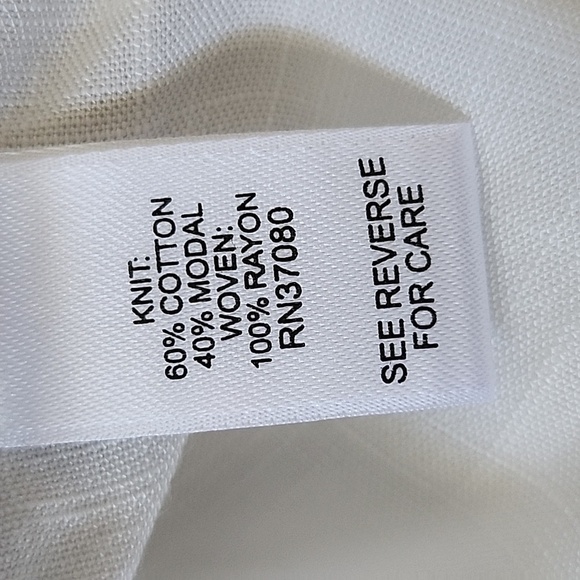 Cato multicolored striped blouse with high low hem and wide scoop neck - Picture 14 of 15